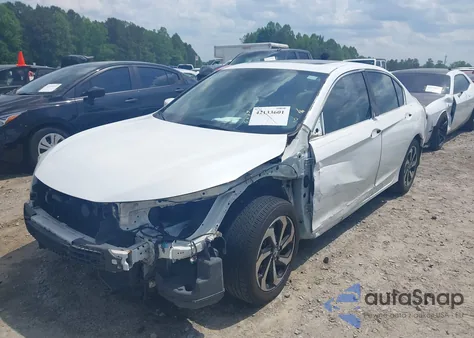 2016 Honda Accord Ex из США, поврежденный, VIN 1HGCR2F02GA016504